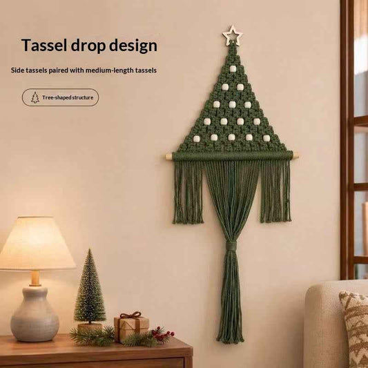 Christmas Hand-knitted Christmas Tree Ornament