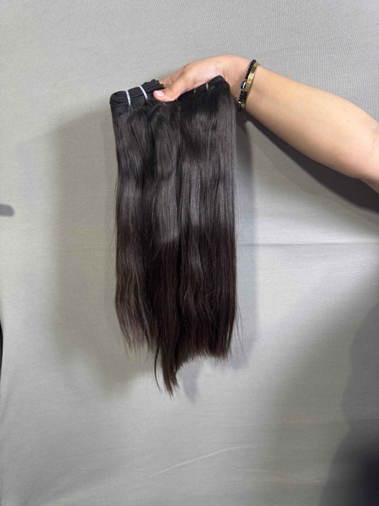 Indian raw straight hair bundles