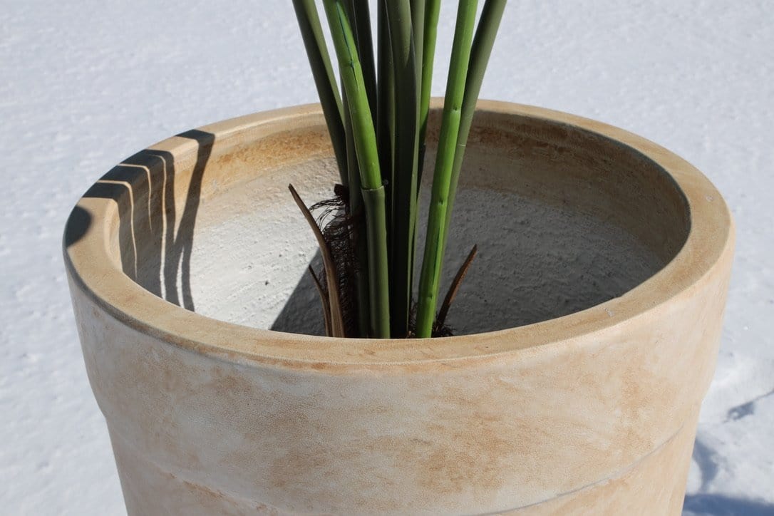 Yucata Cement Planter 15''