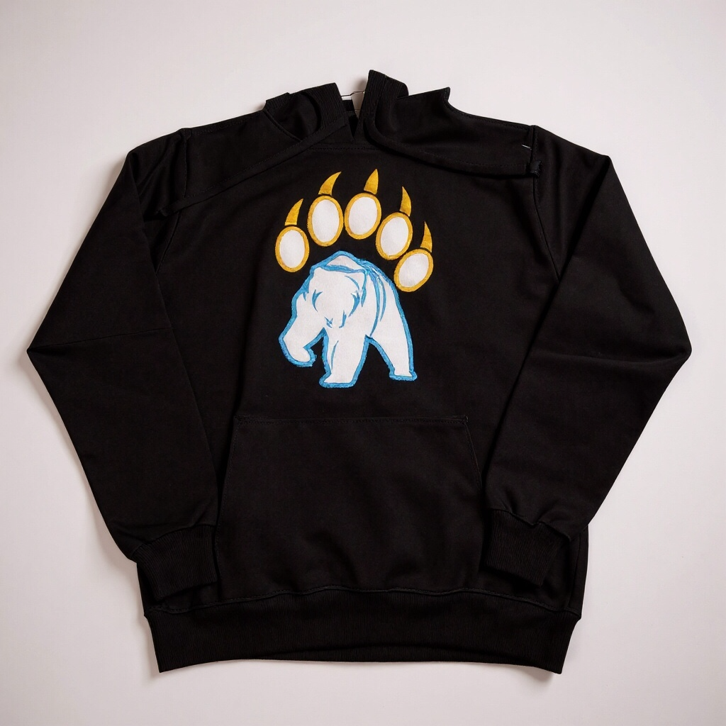 Embroidered Hoodies (Bear)