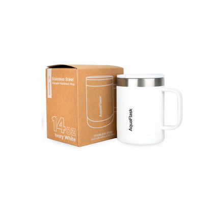 Aquaflask Thermal Insulated Lidded Mug With Handle 415ml (14 oz)