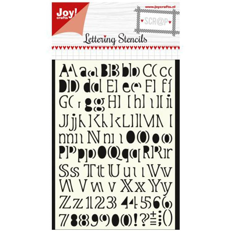 Joy! Crafts Mask - Lettering Stencil