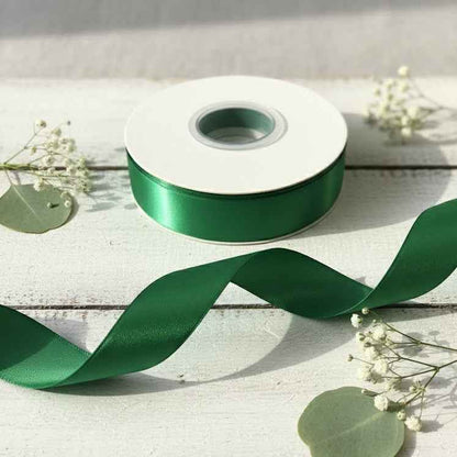 30 Meter Double Face Dark Green #552 Ribbon Roll