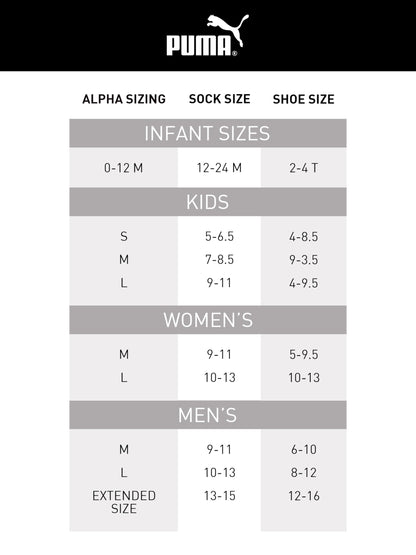 PUMA Men's 8 Pack Athletic Cushioned Quarter Crew Socks, White/Black, 10-13 🍁 All In One Marketplace Canada