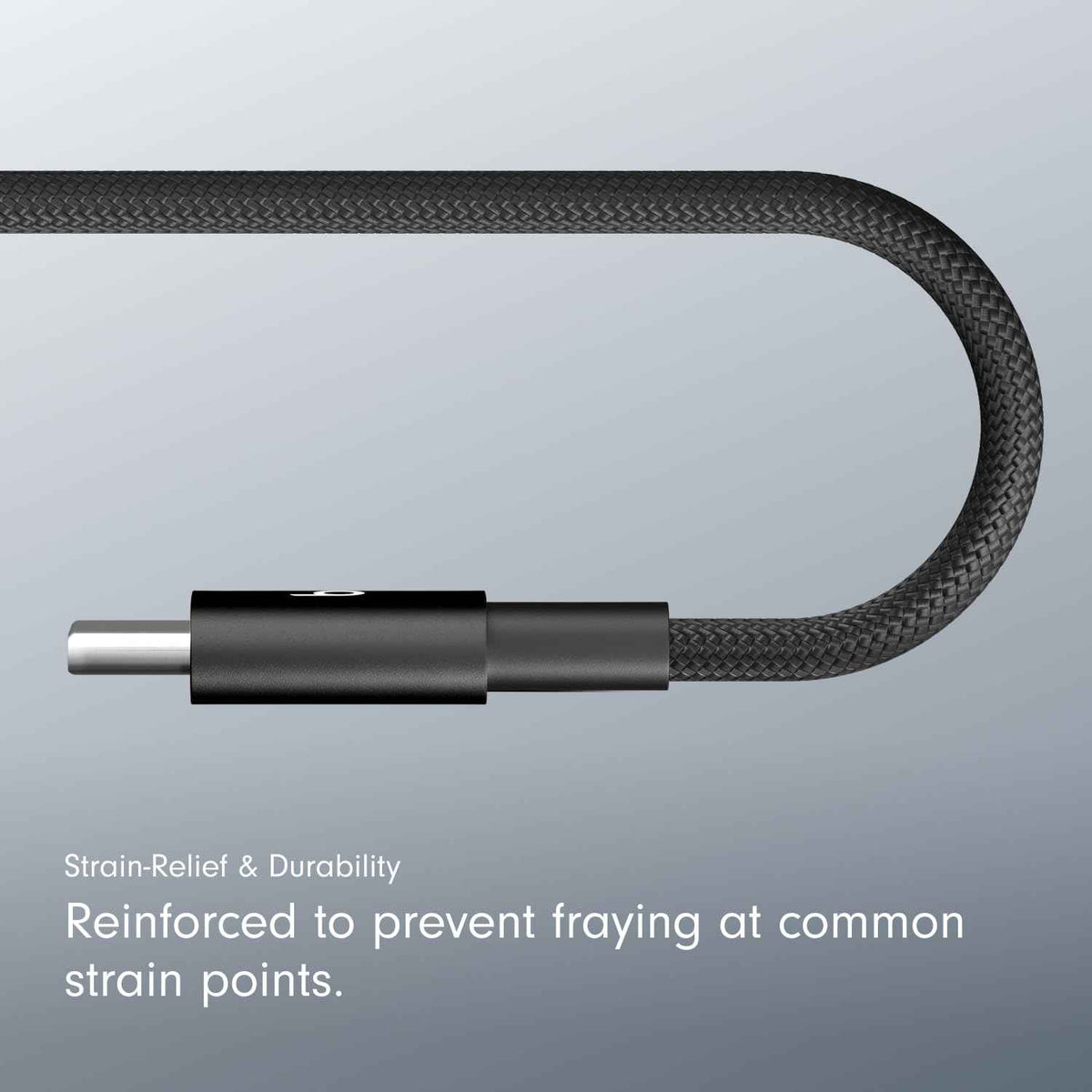 Beats USB-C to USB-C Woven Cable Fast Charging Durable/Tangle-Free Compatible Charger for Apple & Android Devices (1.5 m) - Bolt Black 🍁 All In One Marketplace Canada