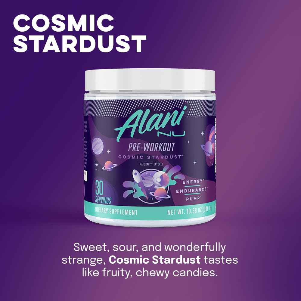 Alani Nu Pre-Workout Cosmic Stardust 30 Servings 🍁 All In One Marketplace Canada