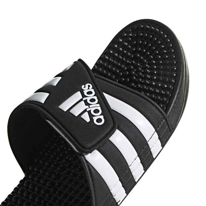 adidas Unisex-Adult Adissage, Core Black/White/Core Black, 11 🍁 All In One Marketplace Canada