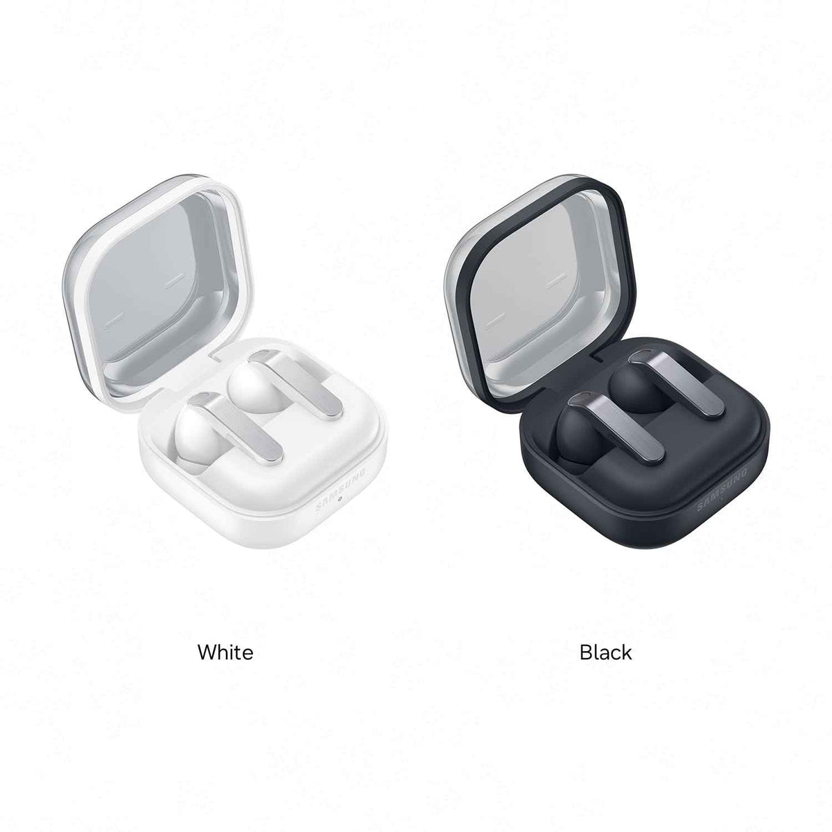 Samsung Galaxy Buds4 Pro, White (CAD Version & Warranty) - New Fit, Two Way Speaker, Adaptive ANC, AI Assistant 🍁 All In One Marketplace Canada