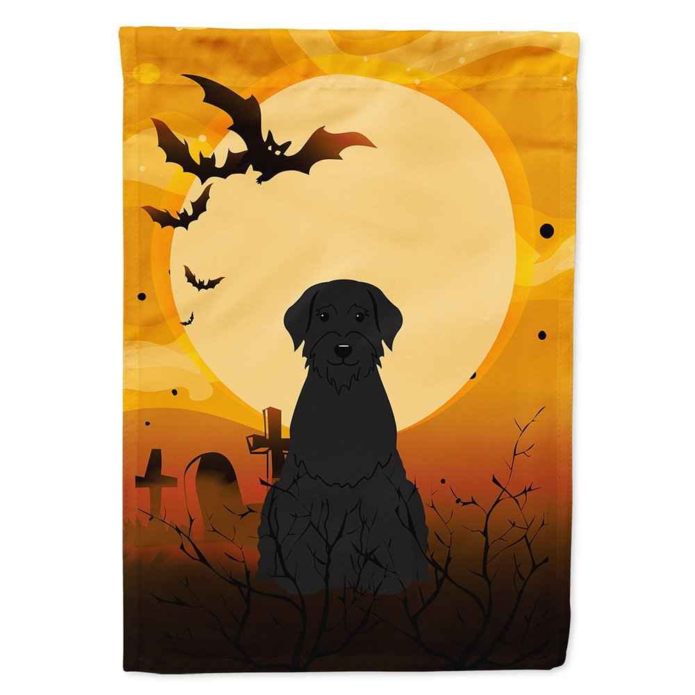 Caroline's Treasures BB4332CHF Halloween Giant Schnauzer Flag Canvas House Size, Large, Multicolor