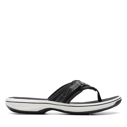 Clarks womens BREEZE SEA Flip Flops, Black, 8 US 🍁 All In One Marketplace Canada