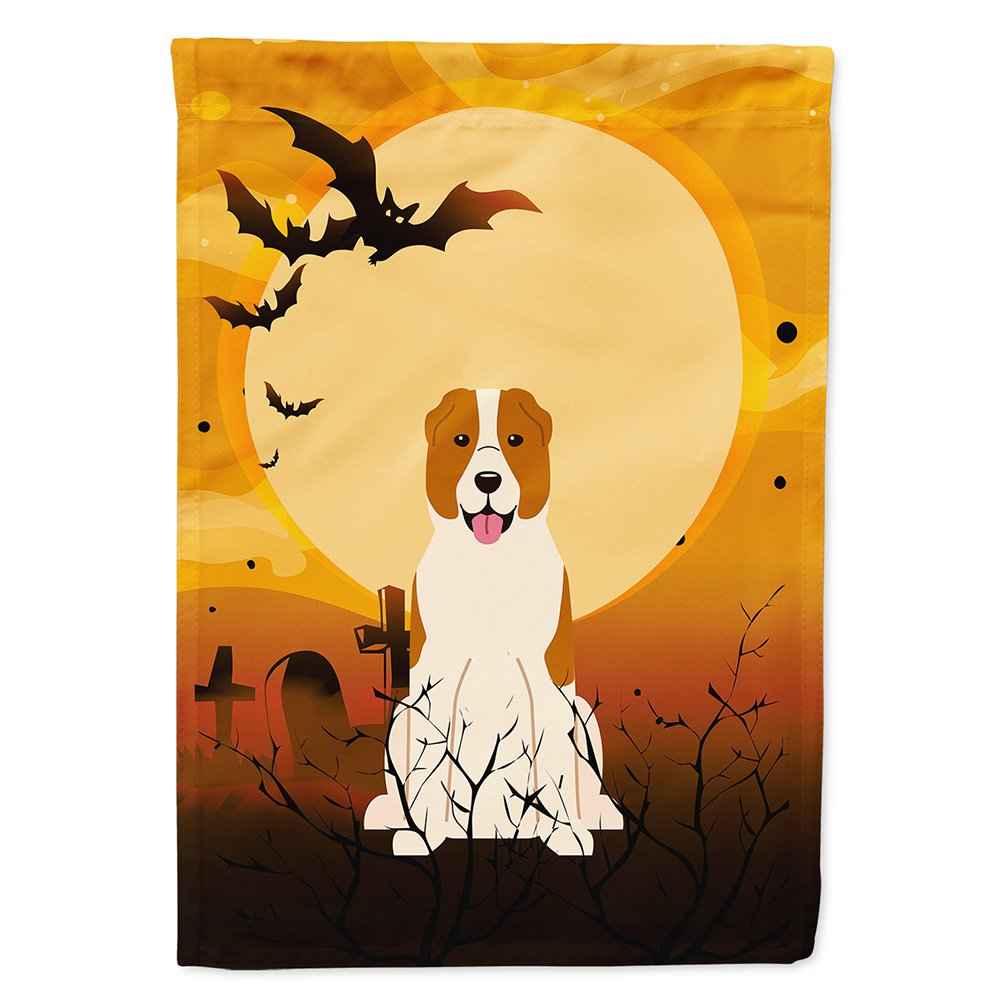 Caroline's Treasures BB4315CHF Halloween Central Asian Shepherd Dog Flag Canvas House Size, Large, Multicolor
