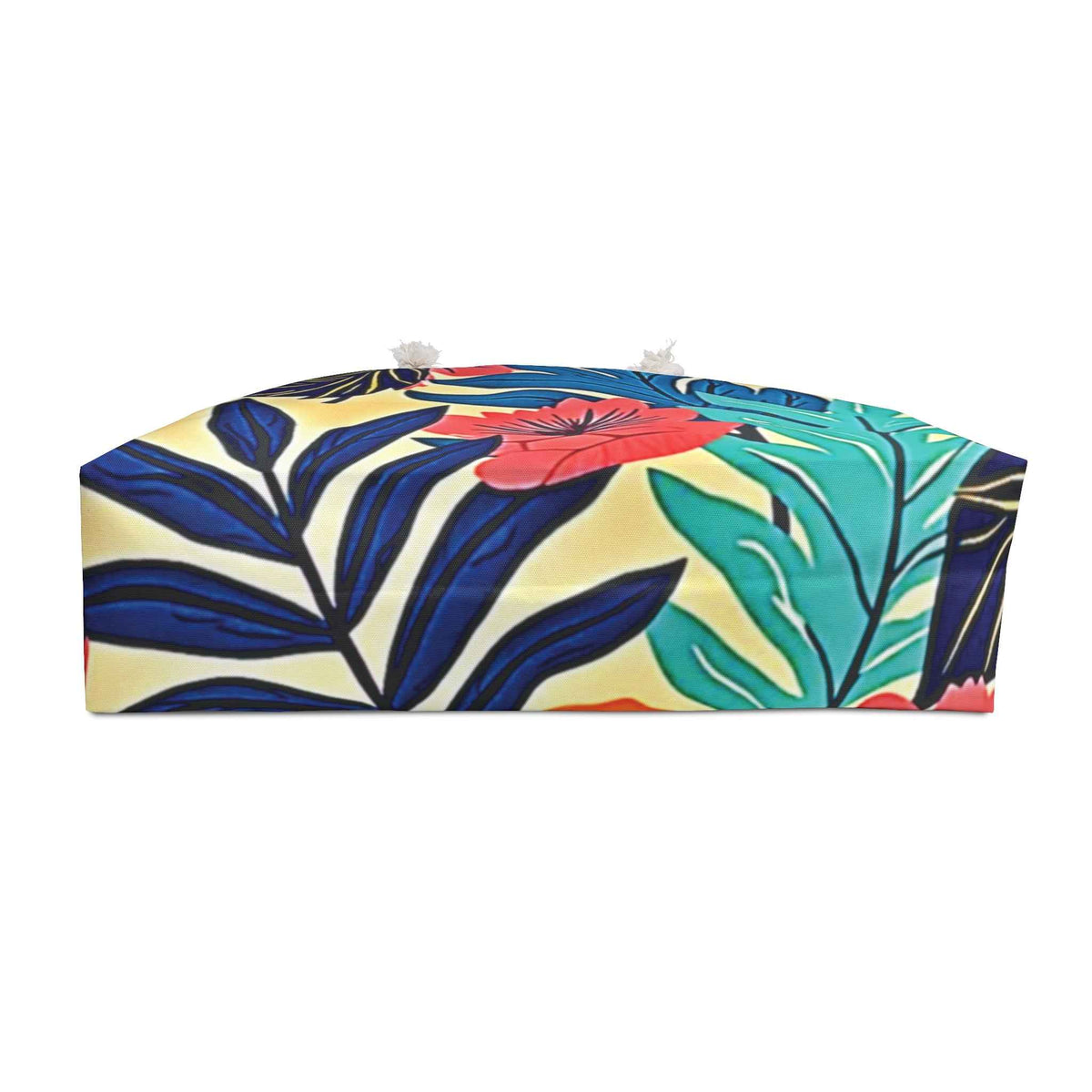 Tropical Floral Weekender Bag | Large Beach Tote, Vacation Bag