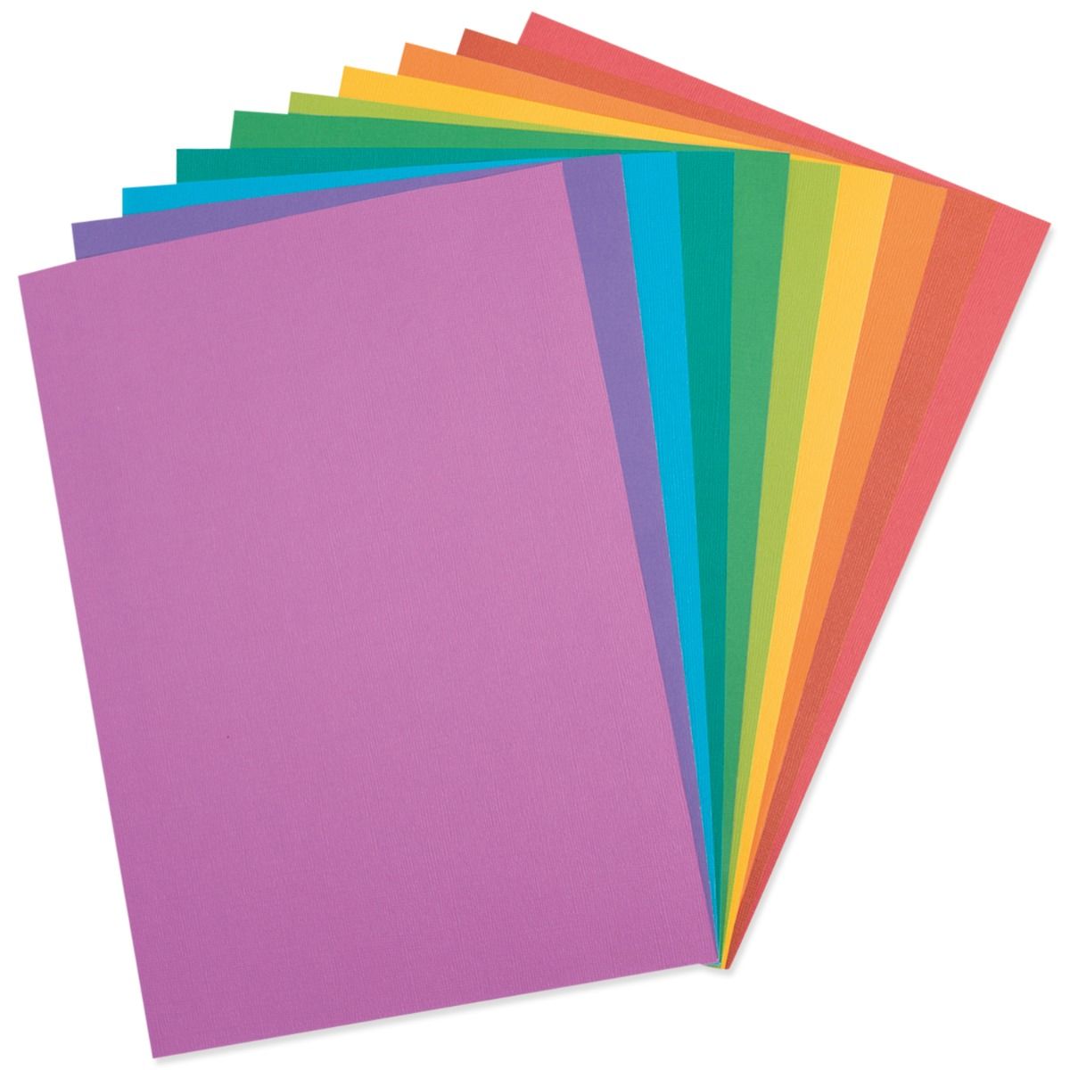 Sizzix Surfacez Revealz Sandable Cardstock A4, Jewel, 40PK