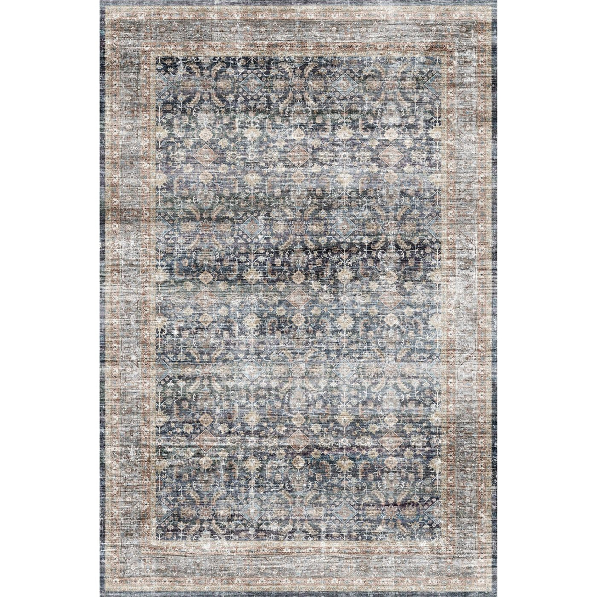 Davina Navy Lagoon Rug