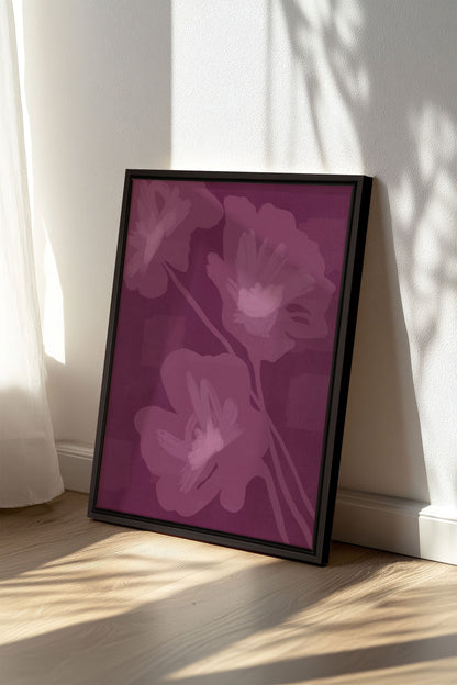 DEEP HARMONY, Oeuvre sur toile étirée