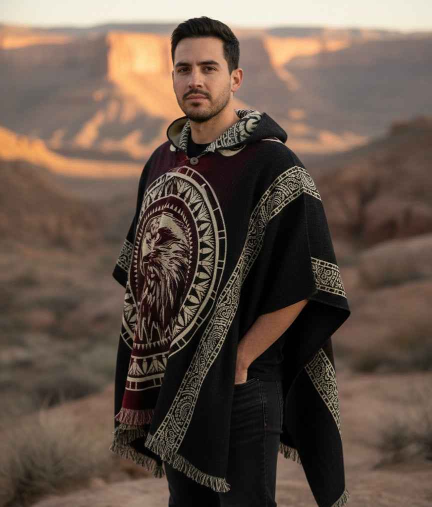 Eagle HandMade Wool Poncho