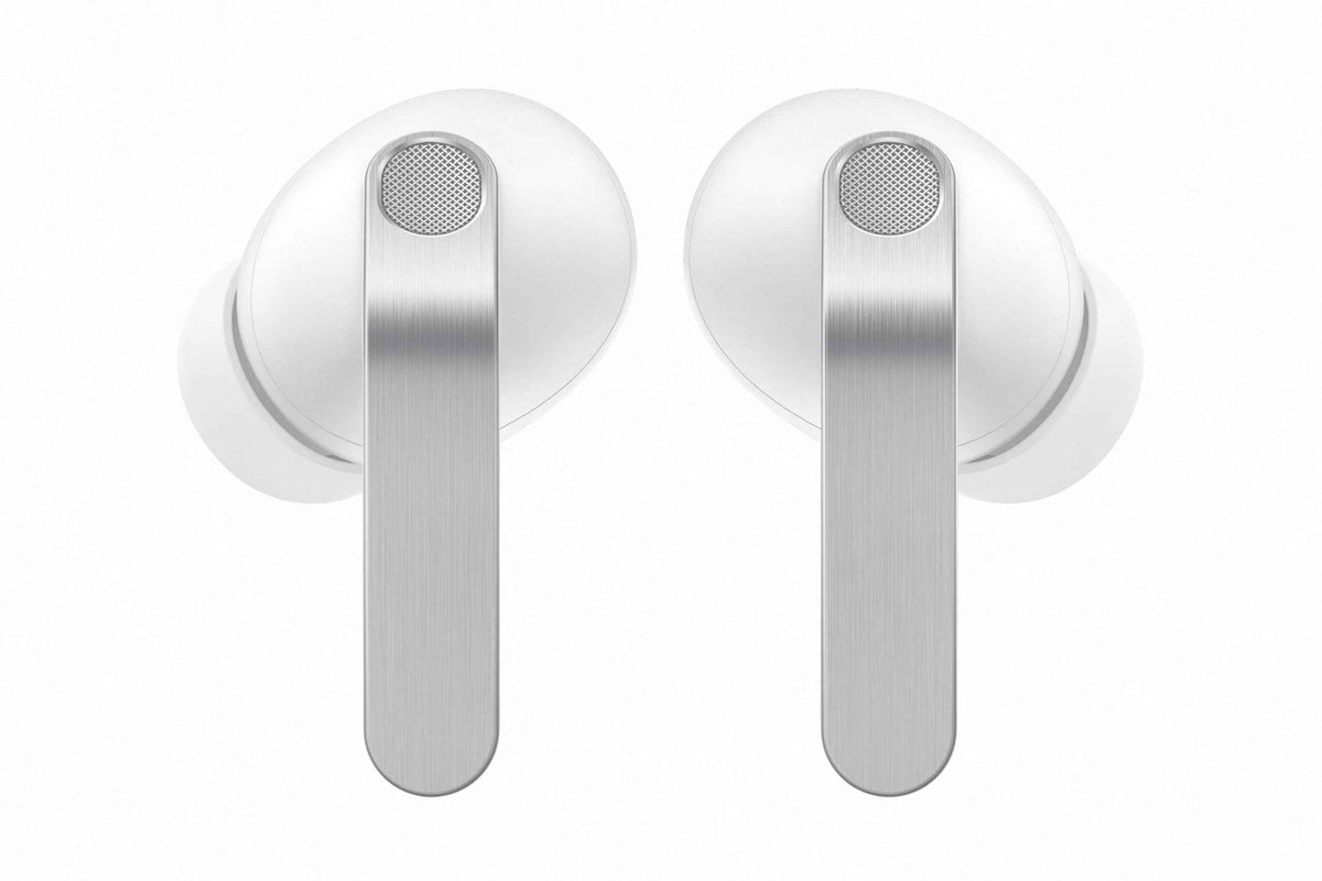 Samsung Galaxy Buds4 Pro, White (CAD Version & Warranty) - New Fit, Two Way Speaker, Adaptive ANC, AI Assistant 🍁 All In One Marketplace Canada
