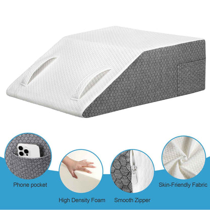 Ceecysaa Leg Elevation Pillow for Bed,20cm Height High-Density Foam Pillow 🍁 All In One Marketplace Canada
