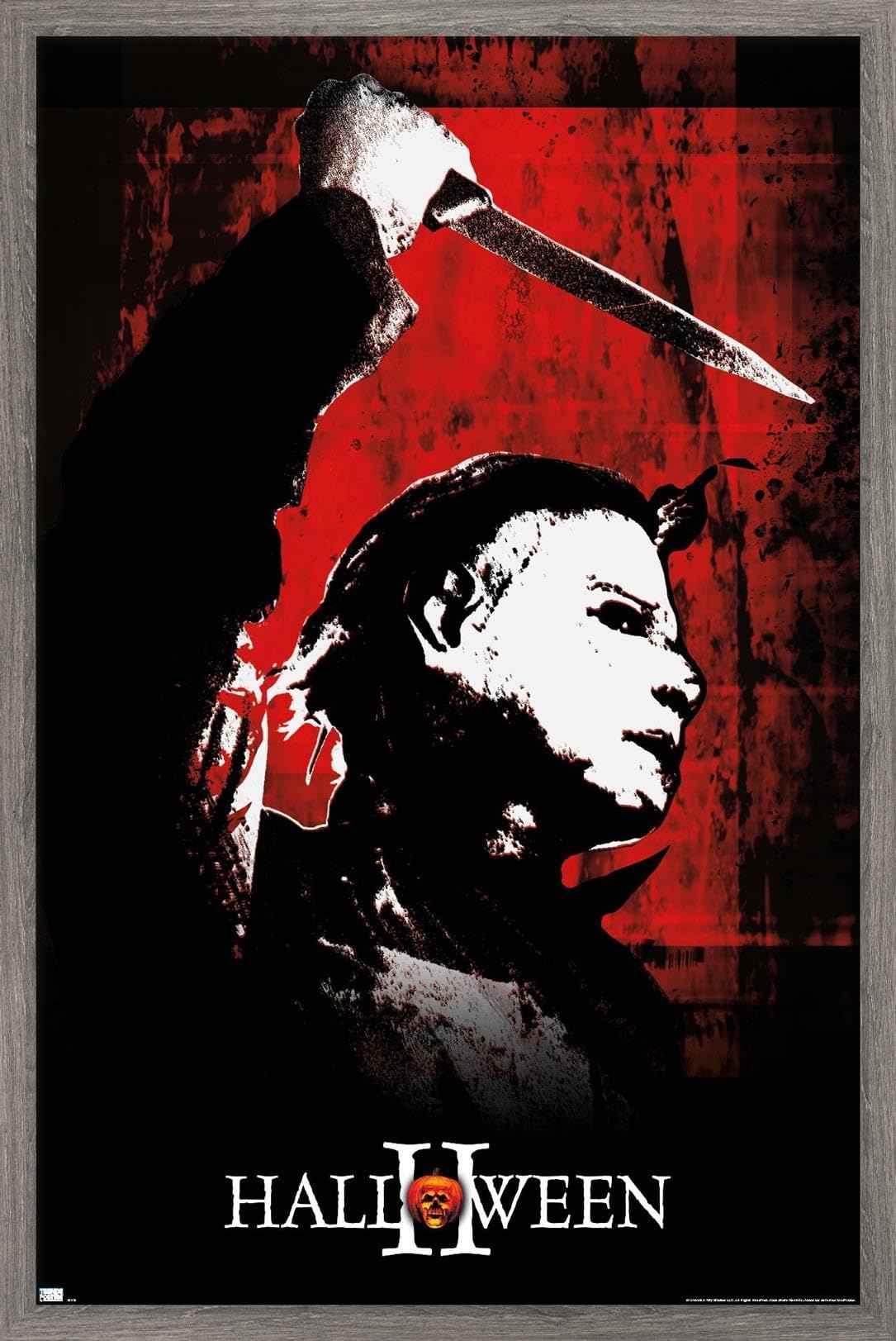 Halloween II - Red Wall Poster