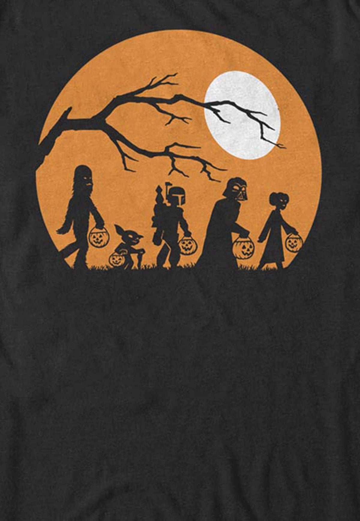 Star Wars Licensed Halloween The Haunt Men's Tee, Black, x-Large