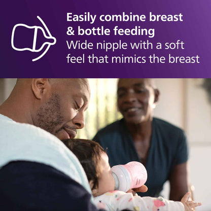 Philips Avent Natural Baby Bottles, Medium Flow, 9 oz, BPA-Free, 3-Pack 🍁 All In One Marketplace Canada