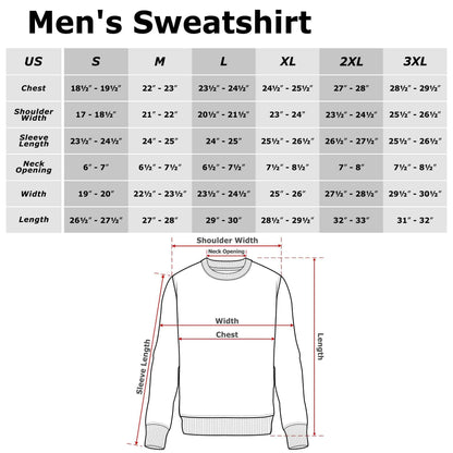 STAR WARS Men's The Last Jedi Happy Halloween PORG Logo Sweatshirt, Charcoal Heather, Medium