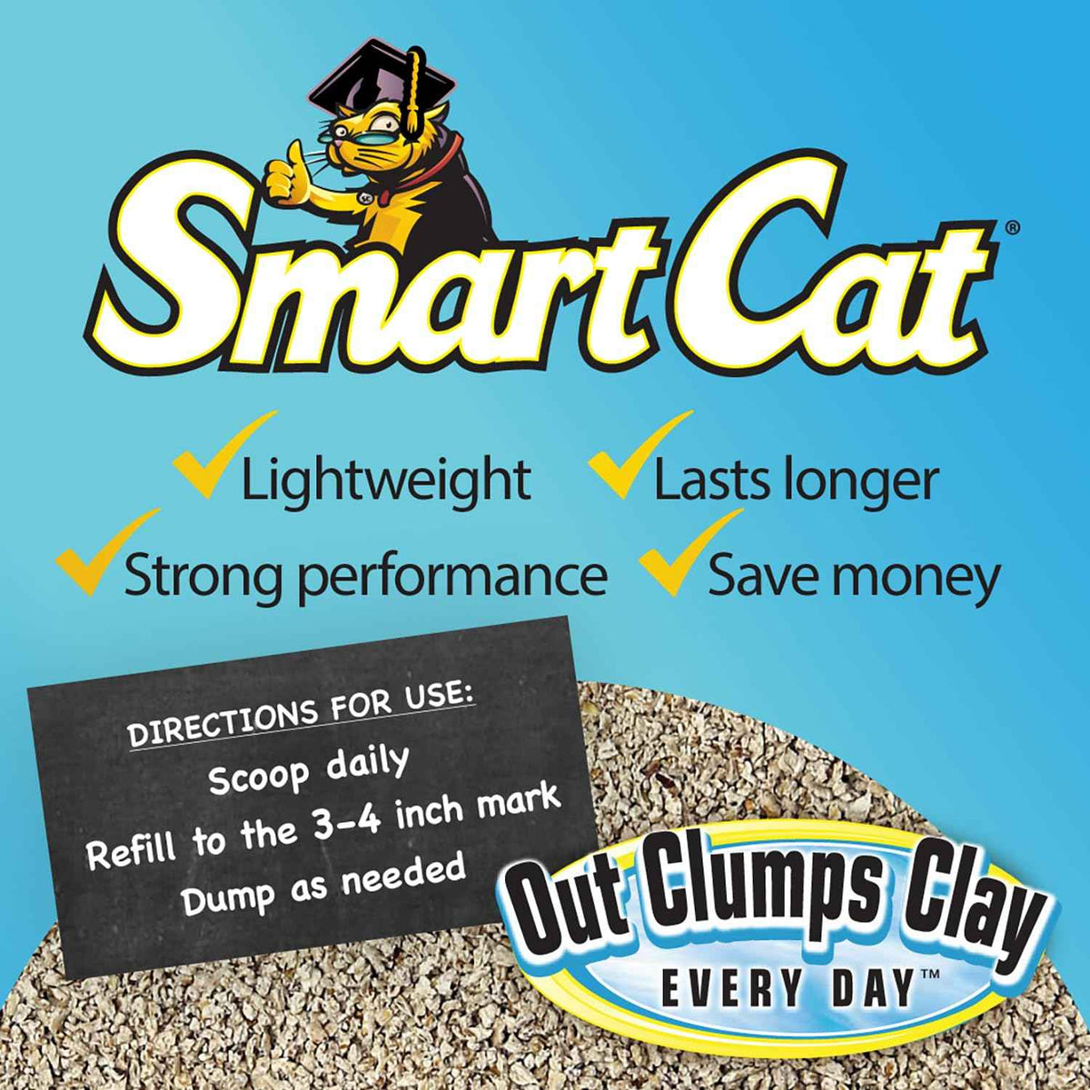 SmartCat 6506 All Natural Clumping Litter 20 Lbs 🍁 All In One Marketplace Canada