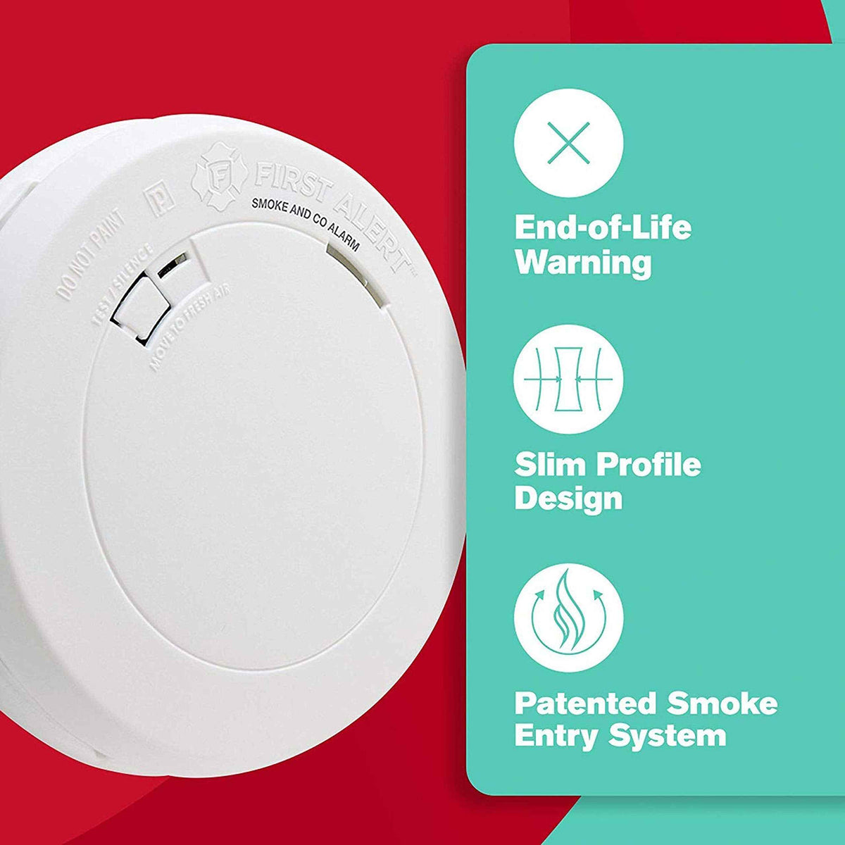 First Alert Battery Operated Smoke and Carbon Monoxide Alarm, White, PRC700A-6 🍁 All In One Marketplace Canada