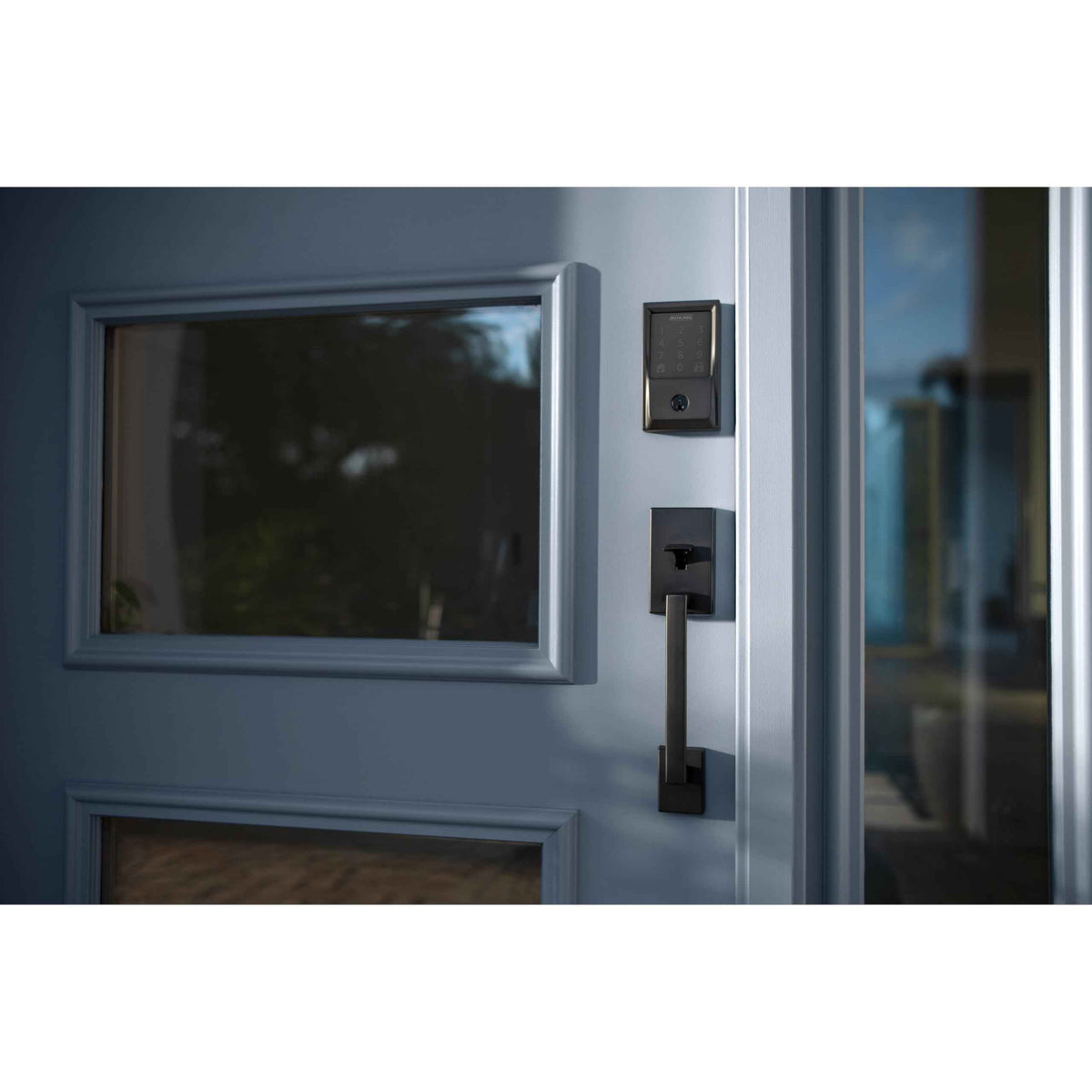 Schlage Encode Smart WiFi Deadbolt Lock with Greenwich Trim, Matte Black 🍁 All In One Marketplace Canada