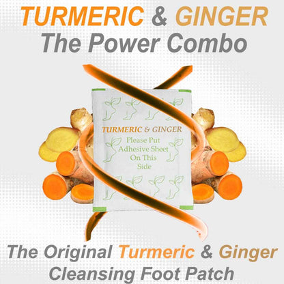 Dr. Entre's Foot Patch: Deep Cleansing Foot Pads | Effective Premium Turmeric & Ginger Foot Patches | 20 Pack 🍁 All In One Marketplace Canada