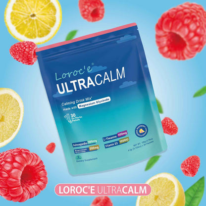 UltraCalm Super Drink Packets, Raspberry Lemon Flavor, Sugar-Free (30 Servings) 🍁 All In One Marketplace Canada