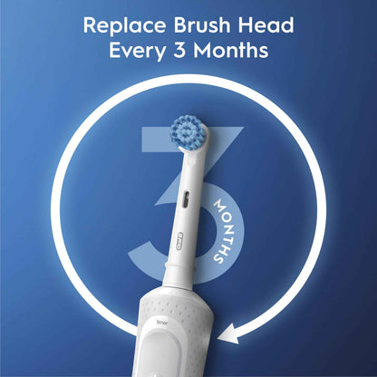 Oral-B Pro 300 Sensitive Clean Vitality Electric Toothbrush with (1) Brush Head, Rechargeable, White 🍁 All In One Marketplace Canada