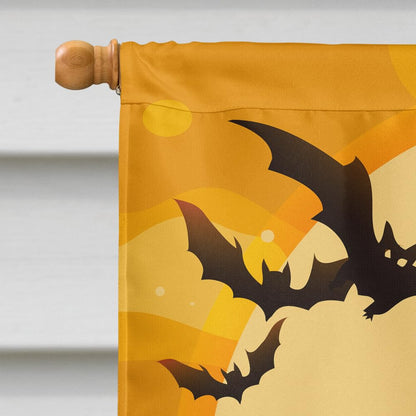 Caroline's Treasures BB4406CHF Halloween Chow Chow White Canvas House Size Flag, Large, Multicolor