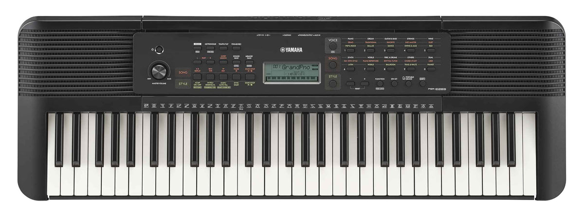 Yamaha PSRE-283 61 Key Portable Keyboard with Lesson function, Smart Chord, Record function, Battery Operation, 410 Voices, 150 accompaniment Styles, 122 Songs, AUX IN, Stereo Speakers (2025 model) 🍁 All In One Marketplace Canada
