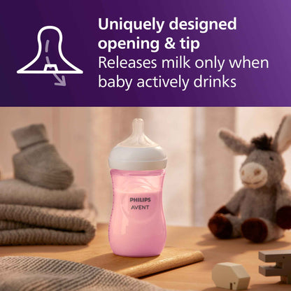 Philips Avent Natural Baby Bottles, Medium Flow, 9 oz, BPA-Free, 3-Pack 🍁 All In One Marketplace Canada