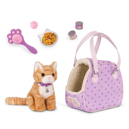 Our Generation Hop in Cat Carrier, Pet Care Playset for Doll Play, Plush 🍁 All In One Marketplace Canada