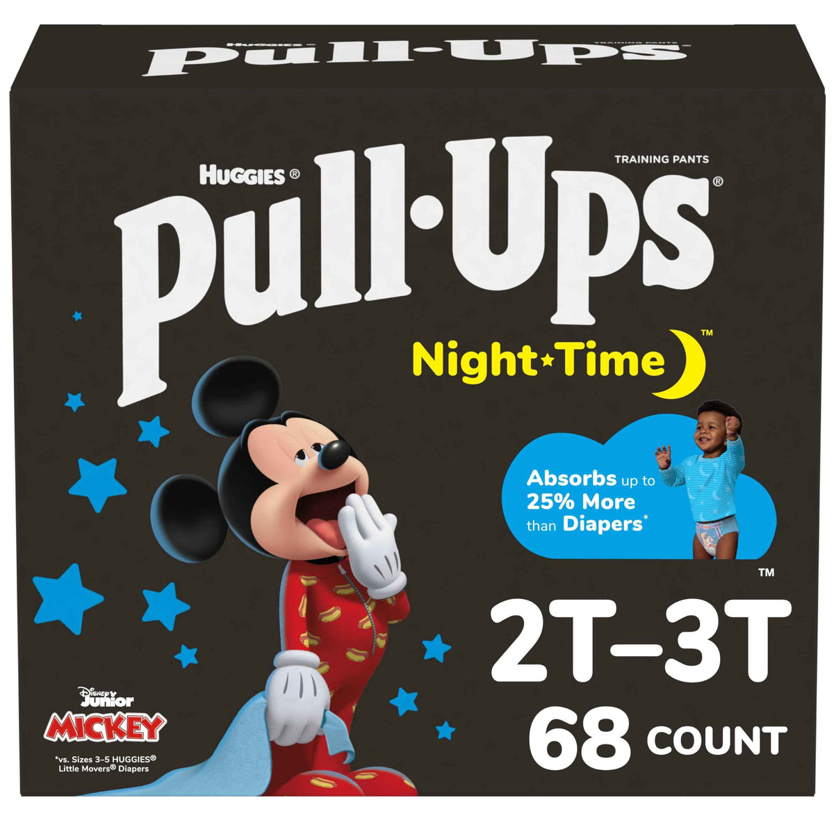 Boys Potty Training Underwear, Easy Open Training Pants 2T-3T, Pull-Ups Night-Time for Toddlers, 68 ct, Giga Pack 🍁 All In One Marketplace Canada