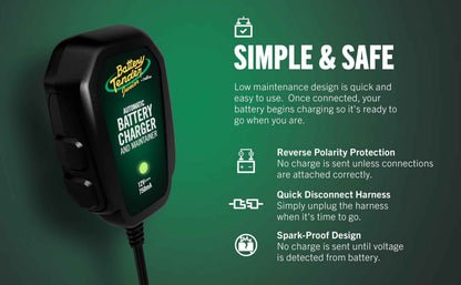 Battery Tender 021-0123 Battery Tender Junior 12V, 0.75A Battery Charger will charge and maintain your battery so that it is ready to go when you are! It's lightweight, fully automatic and easy to use 🍁 All In One Marketplace Canada