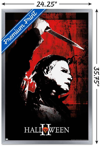 Halloween II - Red Wall Poster