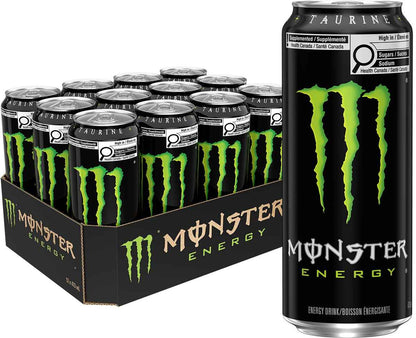 MONSTER ENERGY, Original, 473 mL Cans (12 Pack) – Energy Drink 🍁 All In One Marketplace Canada