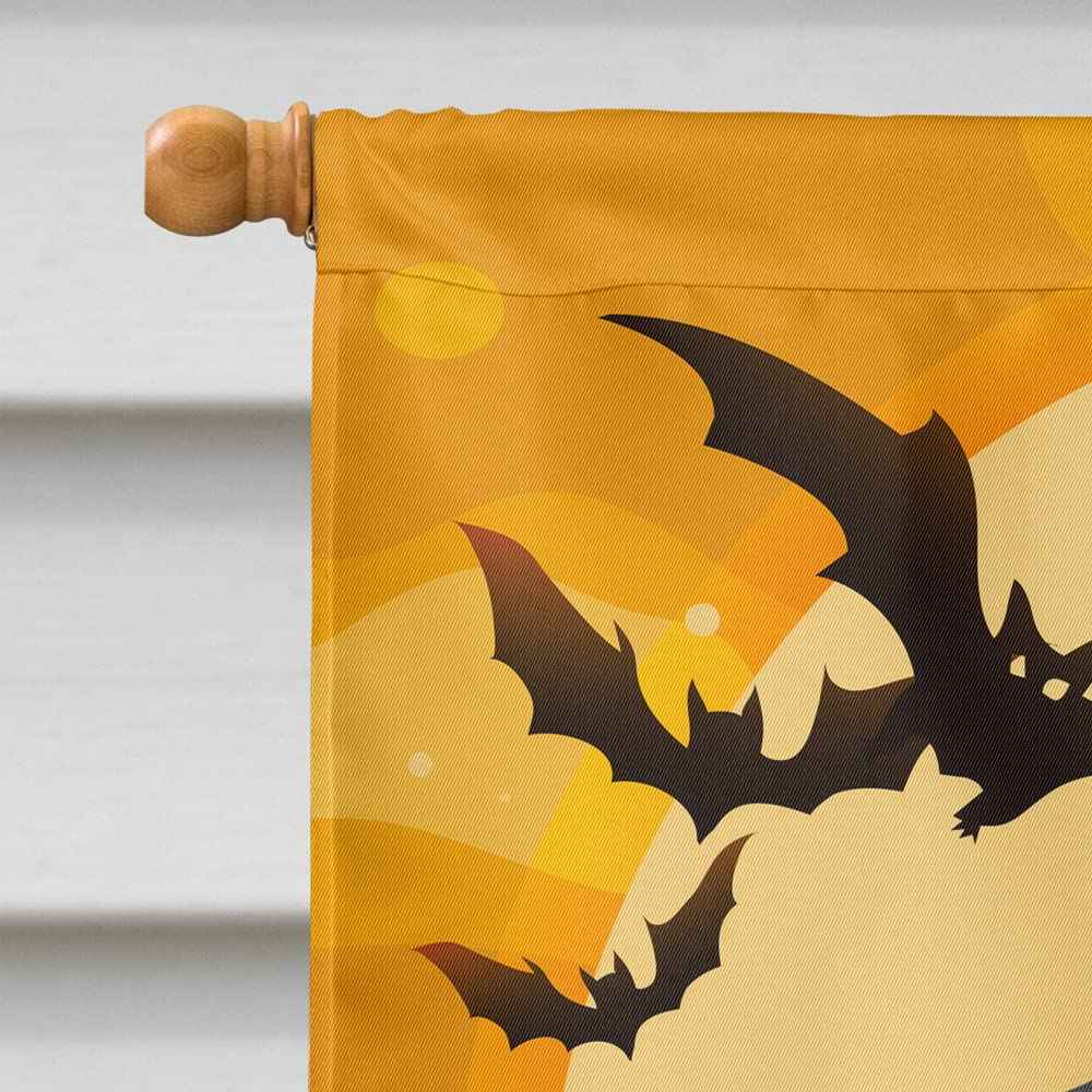 Caroline's Treasures BB4282CHF Halloween Mastiff Brindle White Canvas House Size Flag, Large, Multicolor