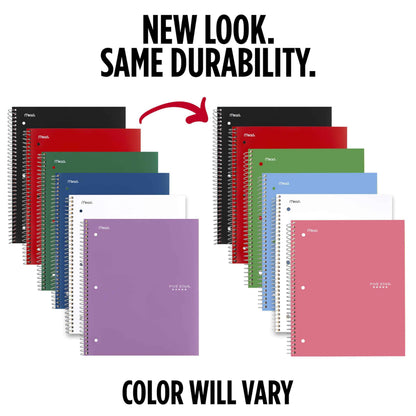 Five Star 1-Subject Notebook, 8.5" x 11" Paper Size, 200 Pages, 6-Pack 🍁 All In One Marketplace Canada
