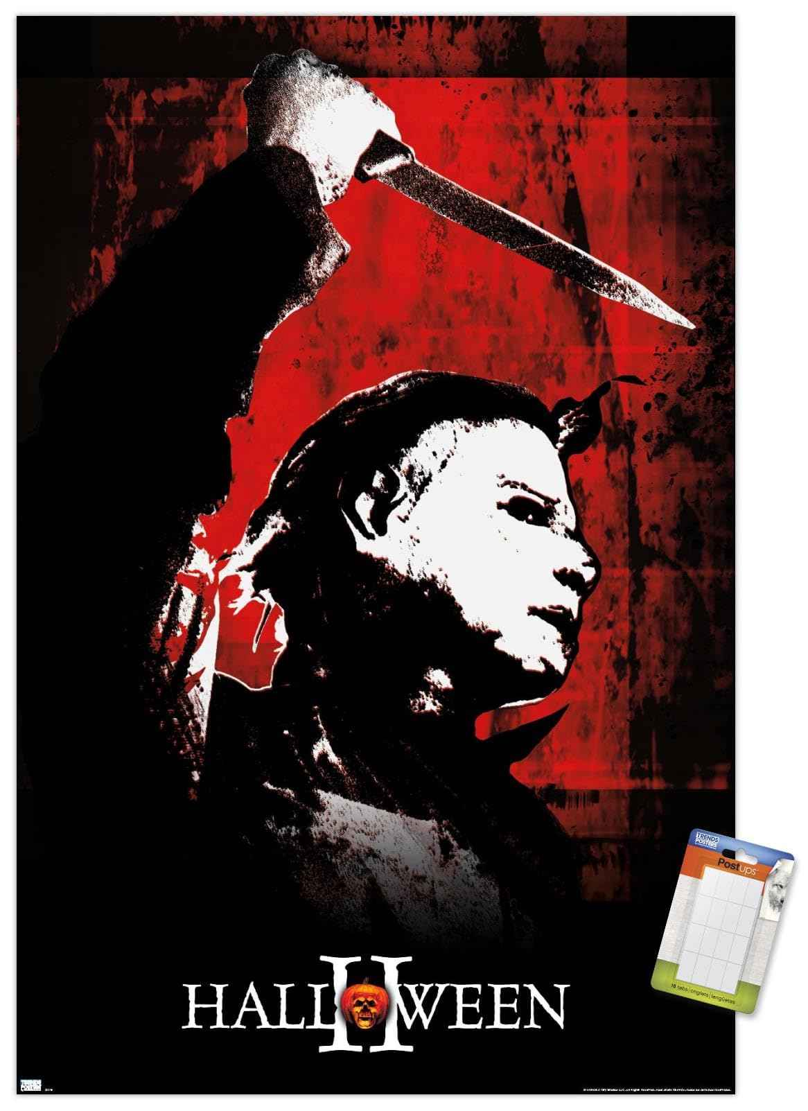 Halloween II - Red Wall Poster