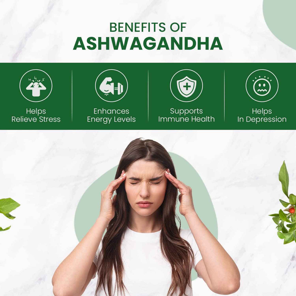 Himalayan Organics Ashwagandha 120 Capsules