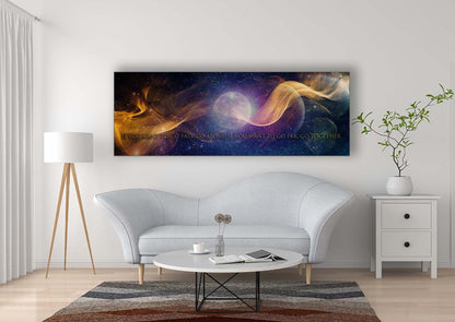 Wall Art-Inspiration Quote-Large Canvas