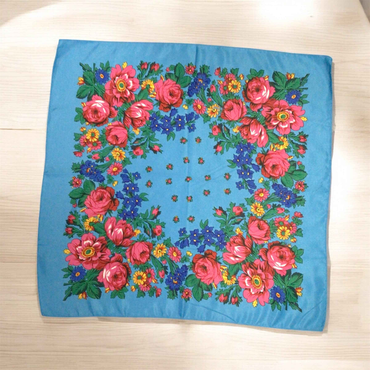 Turquoise Kokum Scarf