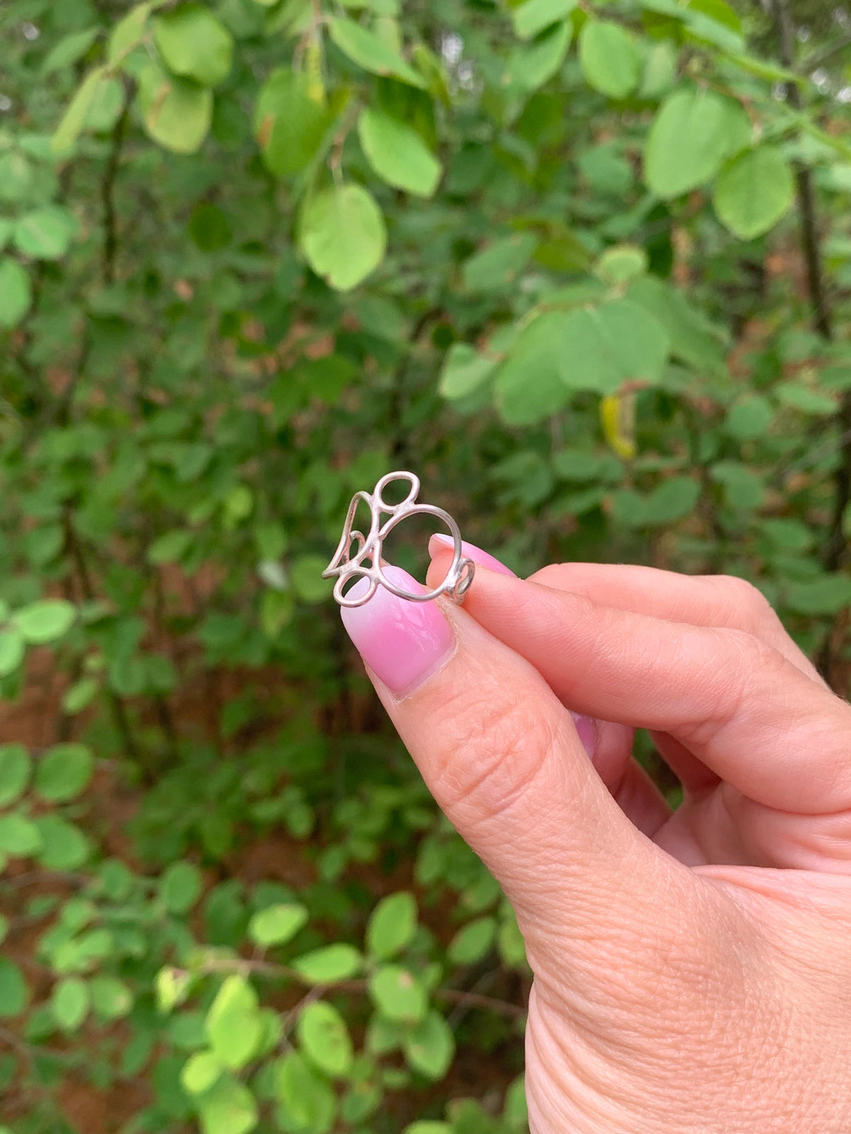 Orbit Ring – Sterling Silver or 18K Yellow Gold