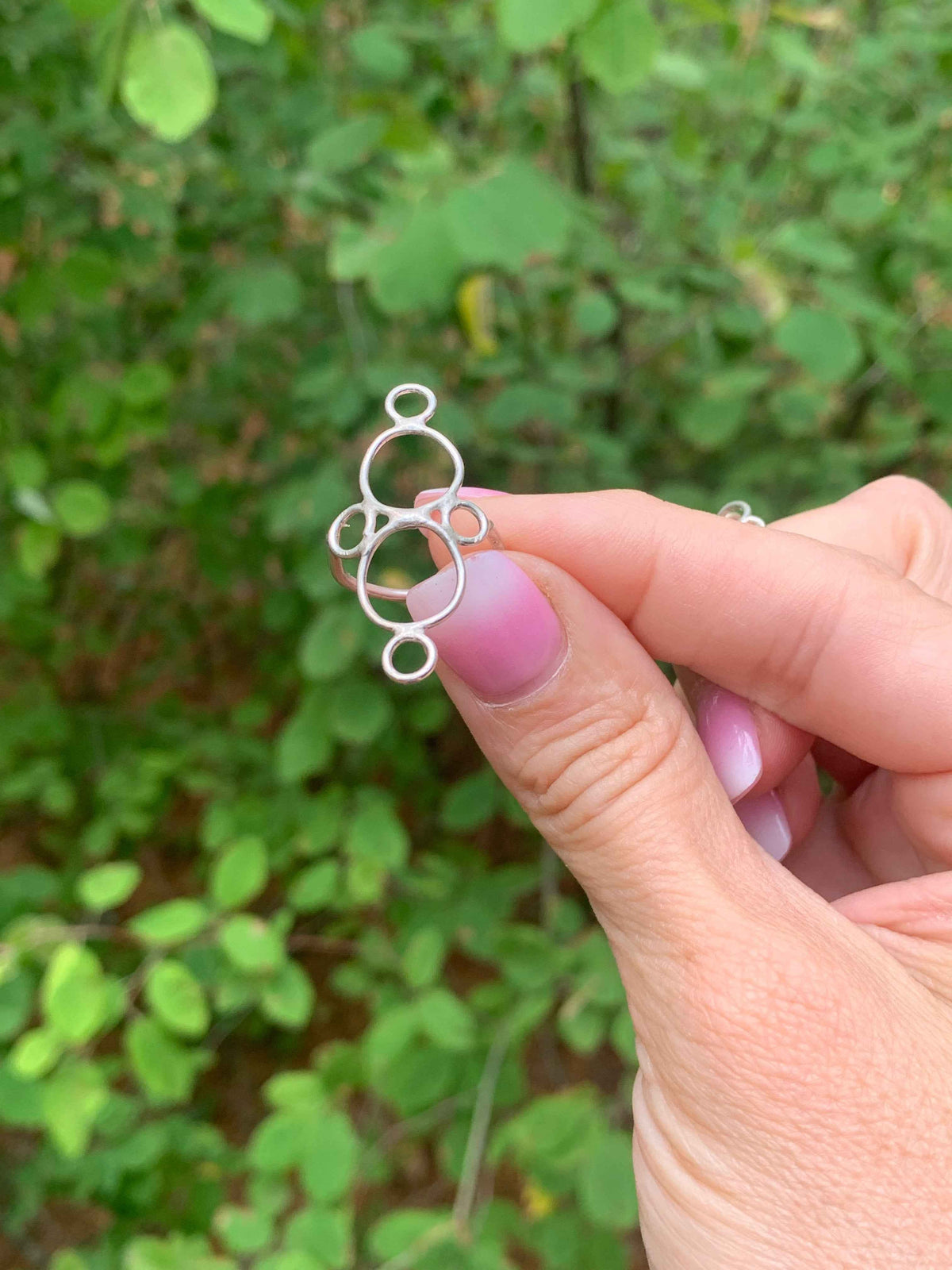 Open Circle Ring | Sterling Silver or 18K Gold | Circa | Handcrafted Geometric Statement Ring
