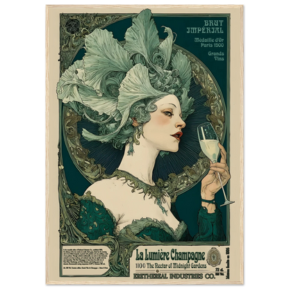 La Lumière Champagne - Poster & Framed Print