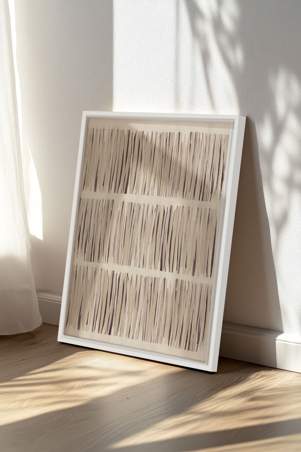 PARFUM DE PRAIRIE, Oeuvre sur toile étirée
